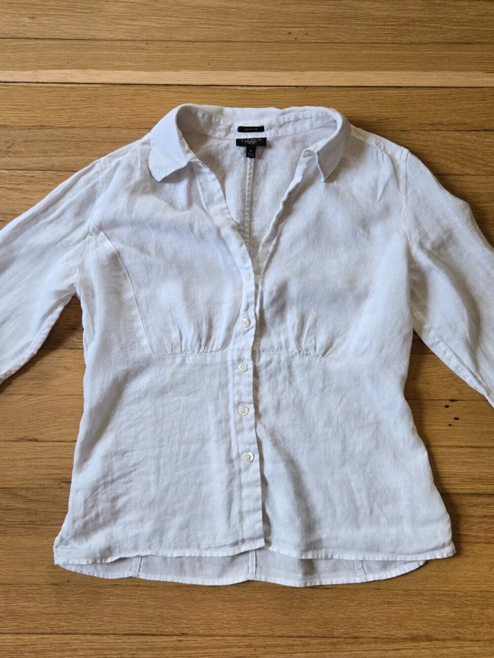 Talbots Linen Button Down